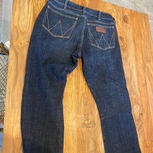 Mens Wrangler retro slim boot jeans 32x32